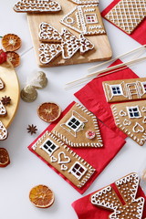 Christmas gingerbread cookies