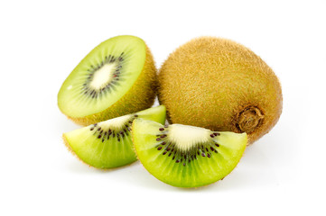 Kiwi fruit isolated.