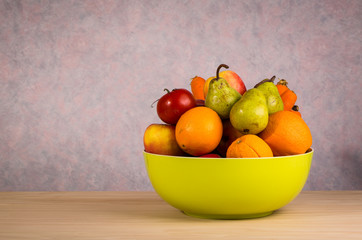 mixed fruit and vegetable in a bowl