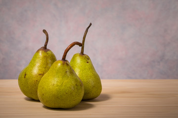 three pears
