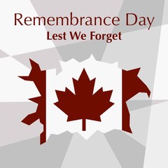 Remembrance Day Vector Template