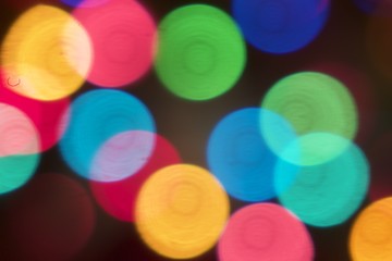 Colored Balls of Lights