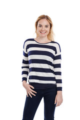 Pretty smiling woman