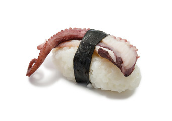 sushi with octopus