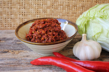 Kimchi korean food