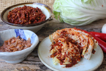 Kimchi korean food