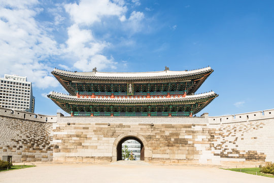 Namdaemun gate in Seoul