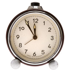 Backelit Wecker mit 5 vor 12