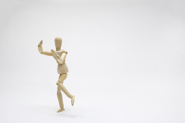 デッサン人形/　投球フォーム