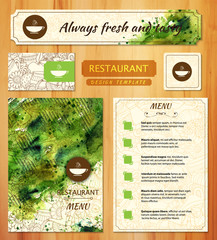 Coffee and tea concept design. Corporate identity.