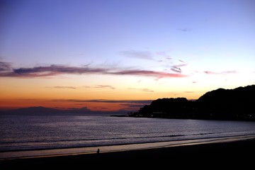 パステルな海岸
