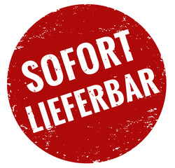 Sofort lieferbar Stempel rot