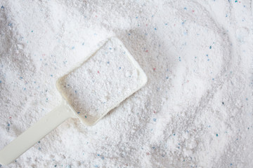 detergent for a laundry washer