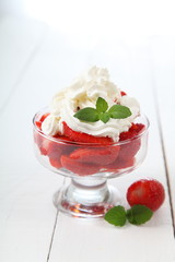 Strawberries and cream
