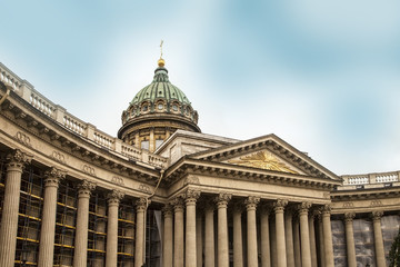 Kazan Cathedral  in St. Petersburg, Russia