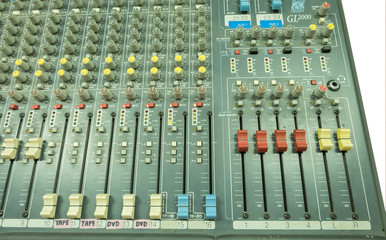 Audio visual equipment panel