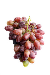 Grona grapes isolated on a white background
