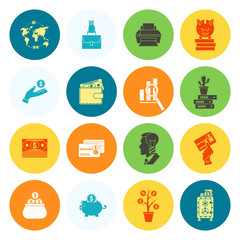 Business and Finance Icon Set