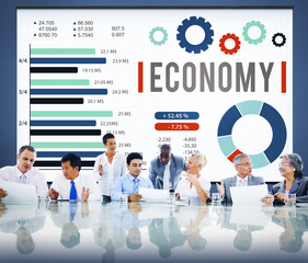 Economy Invesement Financial Money Currency Concept
