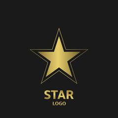 Fototapeta premium Star Logo