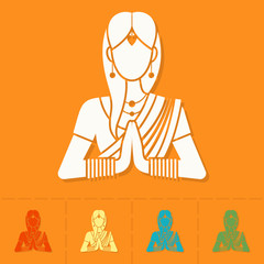 Diwali. Indian Festival Icon