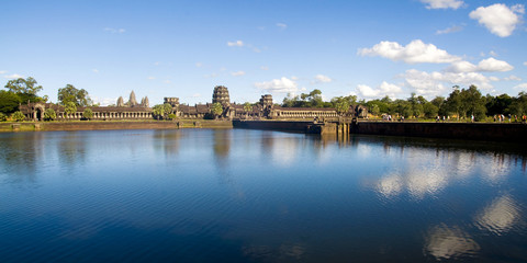 Fototapeta na wymiar Ancient Cambodian Temple Ruin Grand Palace Concept
