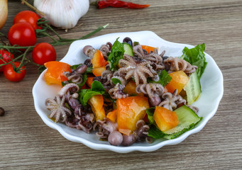 Octopus salad