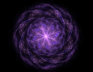 Abstract lens flare space or time travel concept background