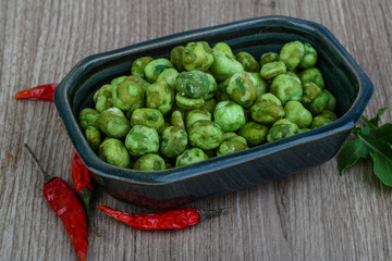 Wasabi peas