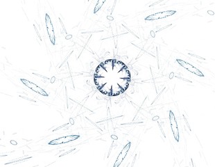 The colors in the series, Fancy paint. Background consists of fractal color texture and is suitable for use in projects