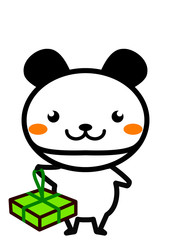 お土産を持った動物シリーズ