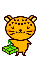 お土産を持った動物シリーズ