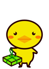 お土産を持った動物シリーズ