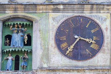 Old clock  Sighisoara