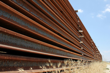 Railway on construction 