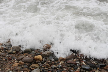 Wellen an der Ostsee