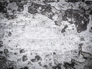 Grunge white cement floor for background