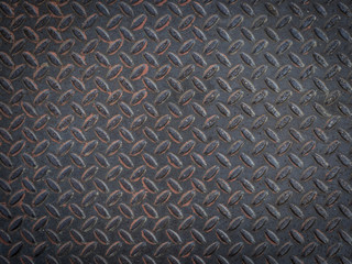 Grunge steel plate for background