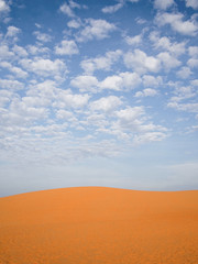 Desert sand dune