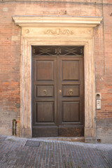 Italienische Haustür