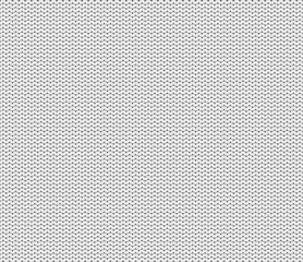Seamless knitted white background. Color white, light gray. Wrong side of. Vektor.