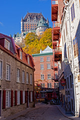 Fototapeta premium Blick auf Chateau Frontenac