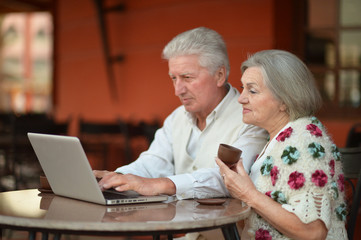 beautiful elderly couple