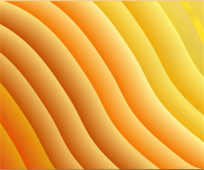 Background of orange wavy stripes
