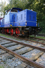 Fototapeta premium Alte Diesellokomotive