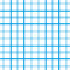 Graph paper cyan color, seamless pattern