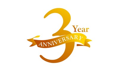 3rd Year Ribbon Anniversary