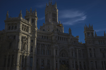 Fototapeta premium Town Hall of Madrid, Spain
