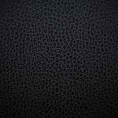 Black natural leather texture