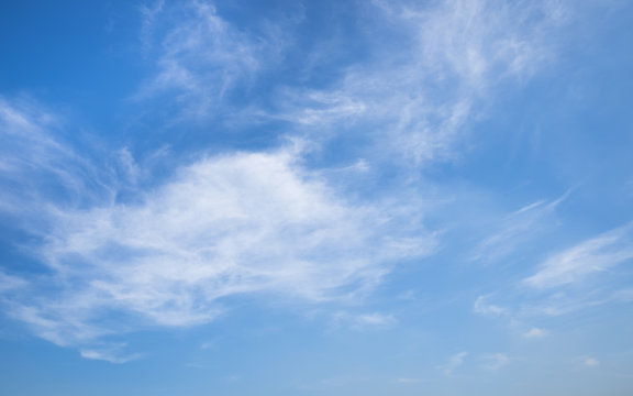  Blue sky with cloud  background.